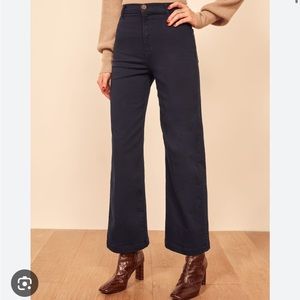 Reformation canvas wide legs